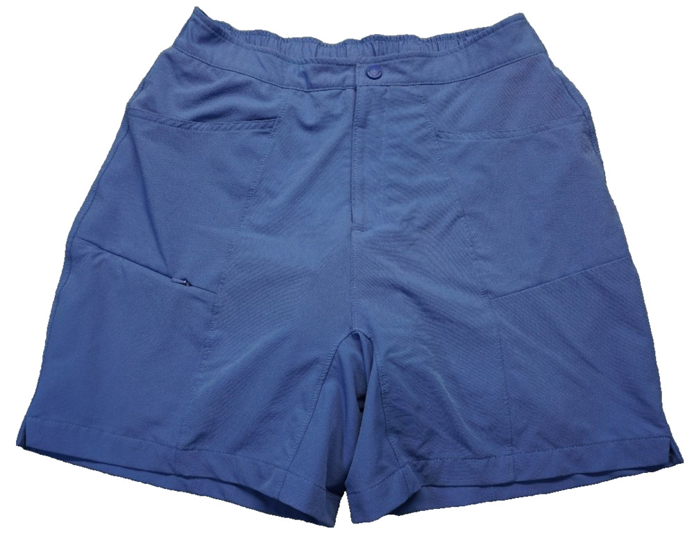 L.L. Bean Women's Regular Blue Bicking Shorts Quick Dry Lined Padded Size M